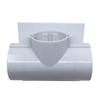 16A Euro/German Standard 1-to-3 Power Converter Plug for Germany, Spain, Russia - Wireless 1-out-3 Socket Adapter