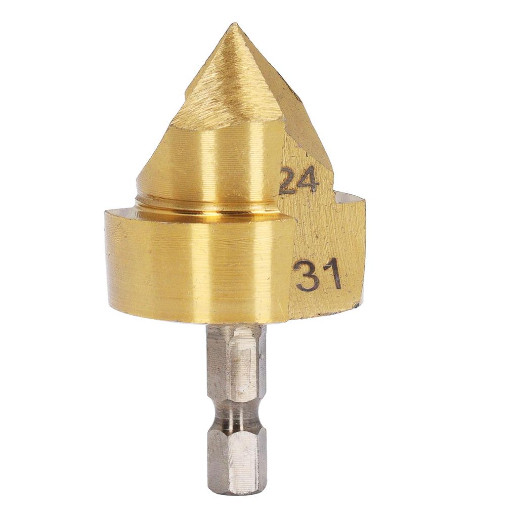 Professional Countersink Drill Bit 32 Hex Shank PPR Water Tube 24?31mm Blade Diameter Countersink