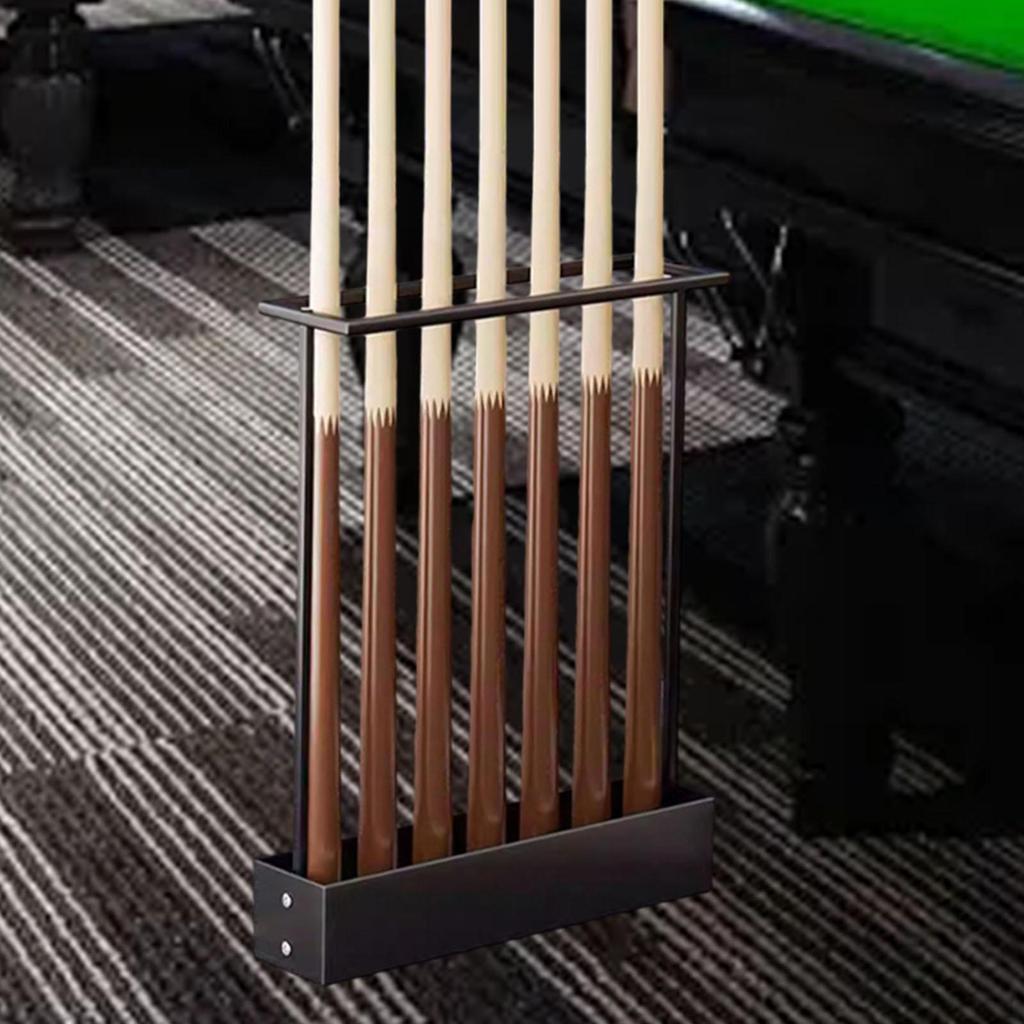 Pool Cue Rack Billiard Holder Stable Professional Multifunctional Modern for Display
