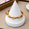 Handwoven Colorful Love Heart Bracelet Women Men Trendy New Chinese Style Cord Charm Jewelry 2025 Winter