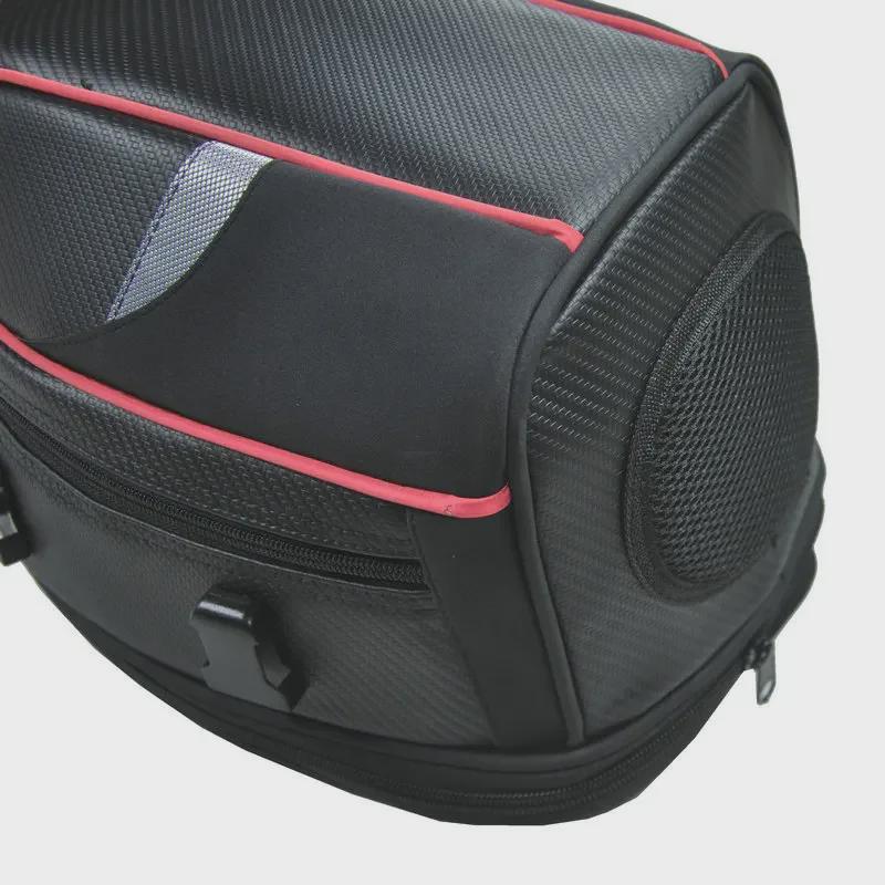 VOLERO Motorcycle Rear Tail Bag: Waterproof Helmet Backpack BAG-014