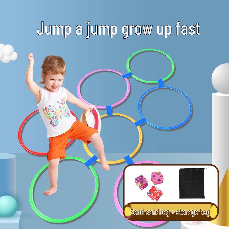 Hopscotch Agility Rings for Sensory Training - Kindergarten Outdoor Sports Toy