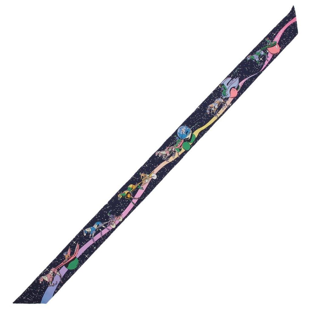 Scarf Bandana Twilly Multicolor Navy H063573 S 05 [Hermes] Women's [Item]