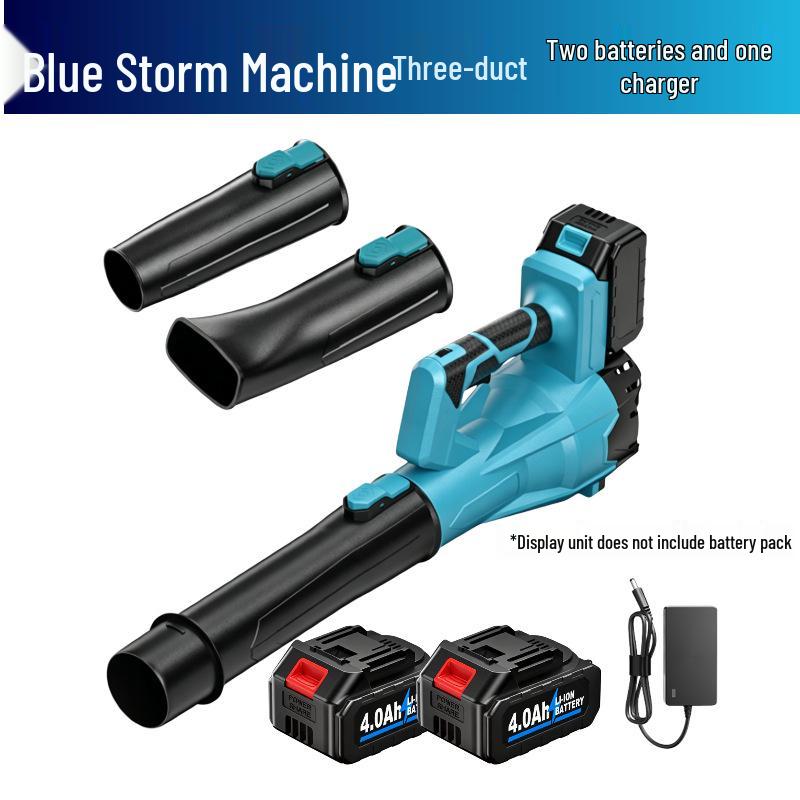 Portable Industrial Lithium Battery Hair Dryer & Dust Removal Blower, Large Air Volume
