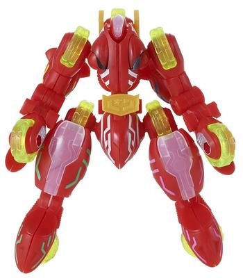 DIG MODEL Gangimaru Explosive Combination Gangimaru 73mm Tall Plastic Assembly Kit -Leonga God- Approx. Non-Scale Pre-painted