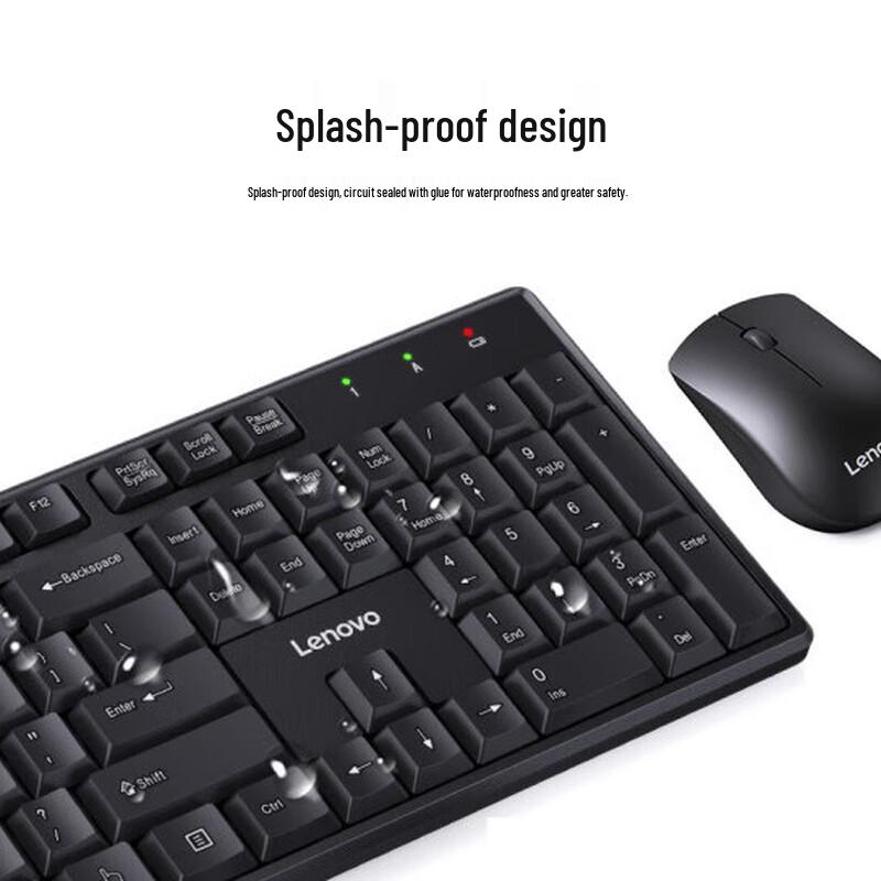 Lenovo MK23 Wireless Keyboard and Mouse Combo