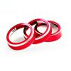 New Jimny/Jimny Sierra Aluminum Air Conditioning Dial Cover Set of 3 | Custom Parts