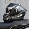 Dot Certified Ad Factory Open Face Motorcycle Helmet with Dual Visor Crash-Resistant Abs Motocross Riding Motorcycle Helmets