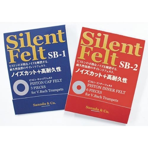 

Silent Felt SB-1/SB-2 Set for Vincent Bach Trumpet