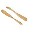5Pcs Wooden Cheese Knife Butter Spreader Jam Knife Wood Spatula