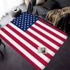 Popular Symbol American Flag Floor Mat Cheaper Anti-slip Modern Living Room Balcony Printed Bedside Mats