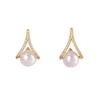 Banyan Tree S925 Silver Korean Pearl Earrings - 2021 Fashion Temperament Studs