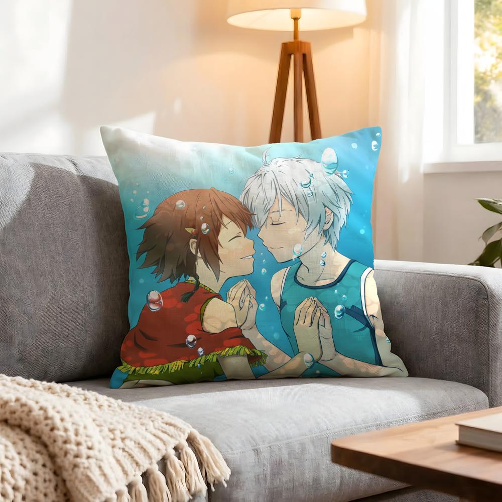 Anime Gargantia On The Verdurous Planet Cushion Cover 1Pcs Decorative Covers Soft Cushion Case For Sofa Couch Decor 40X40 45X45