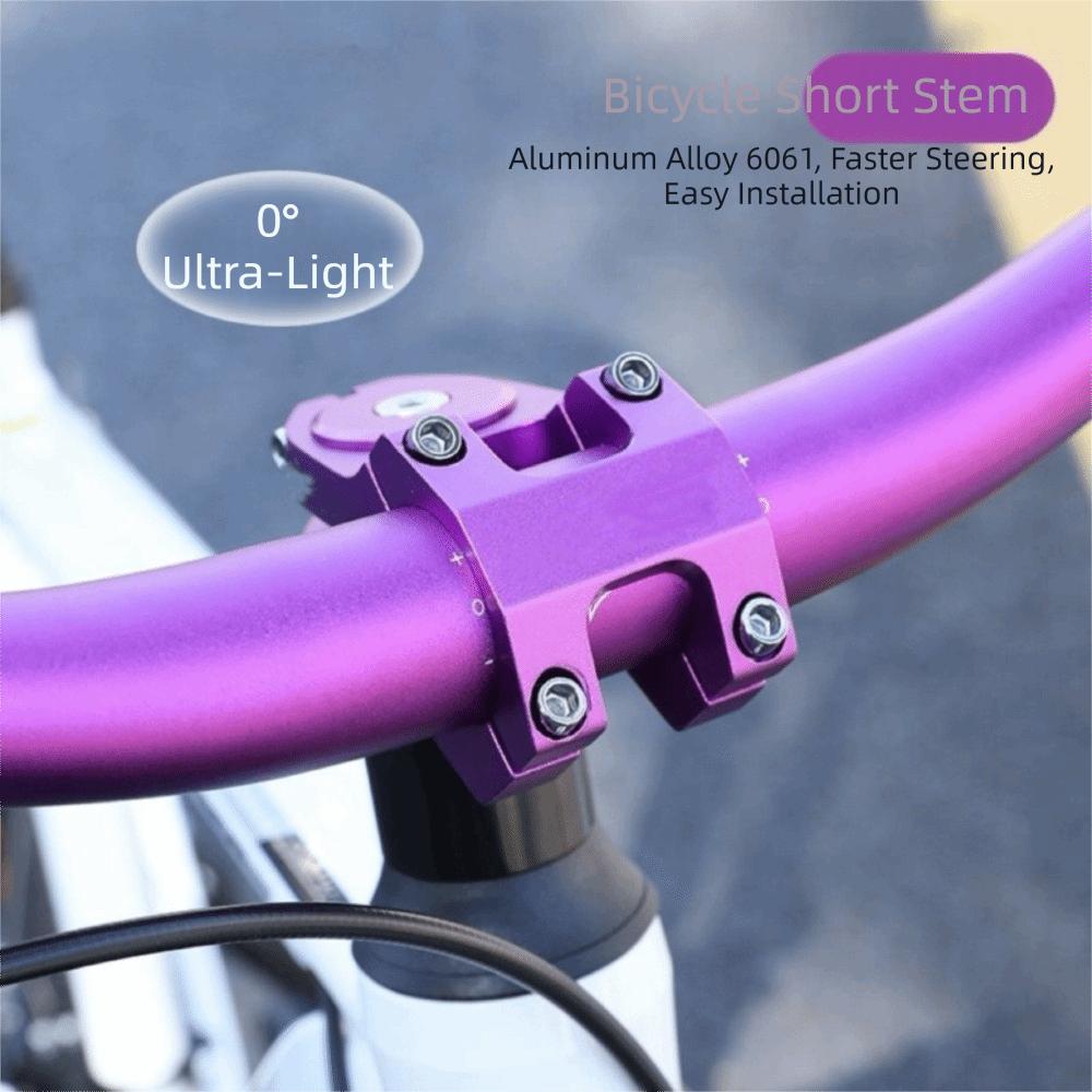 Aluminium-Zink-Zinklegierung Mountainbike Vorbau 45mm Fahrrad Riser Vorbau Fahrrad Lenker Vorbau Geländeeinsatz