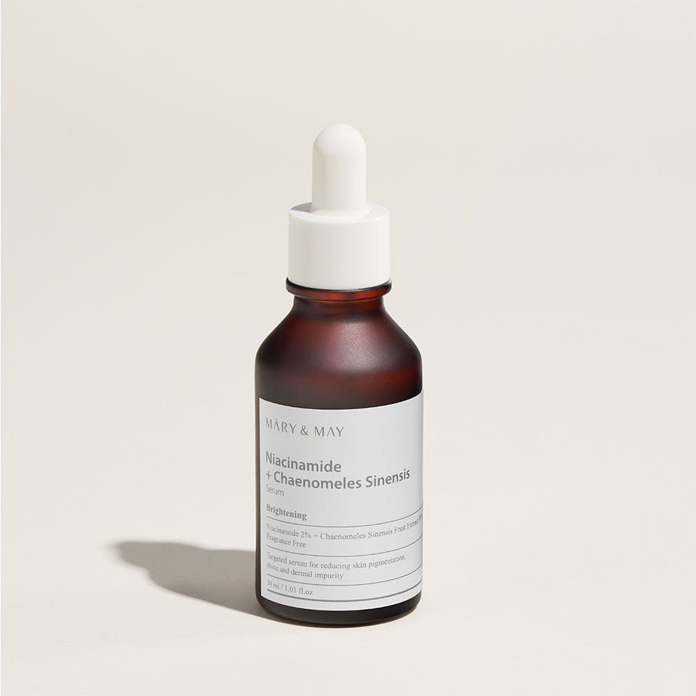 MARY & MAY Niacinamide + Chaenomeles Sinensis Serum 30ml | Brightening + Pore Care K-Beauty