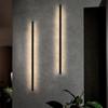 Kinkiet LED - NETTLIFE - 100CM - 34W - Ciepła biel góra-dół - Czarny metal