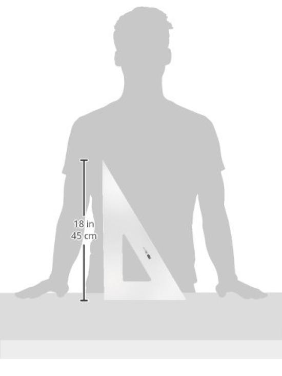 Riglă triunghiulară Uchida 45cm x 3mm Fără scală 1-809-4530