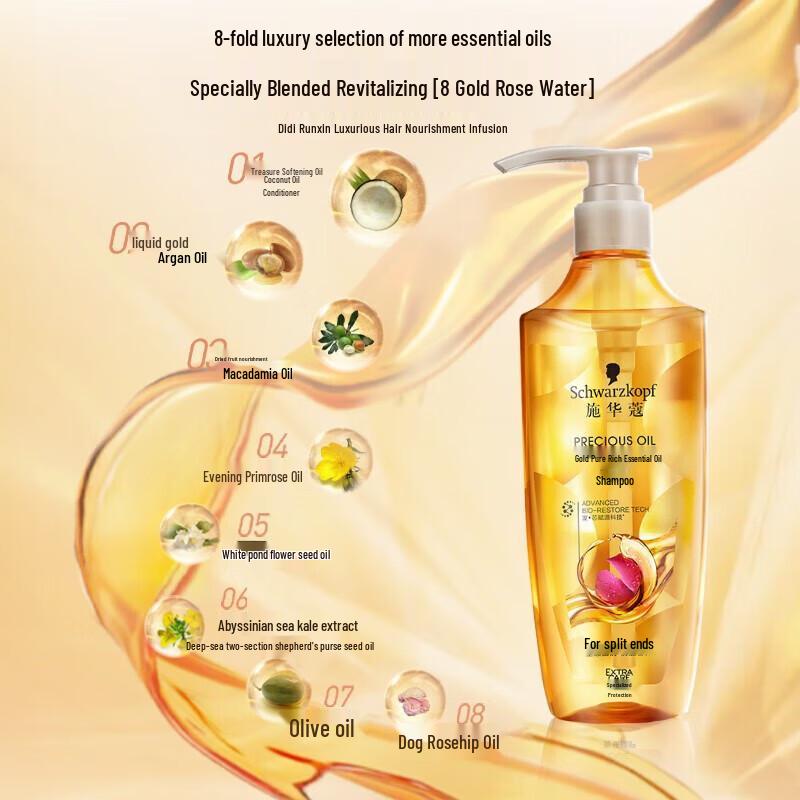 Schwarzkopf Gold Pure Nourishing Essential Oil Shampoo