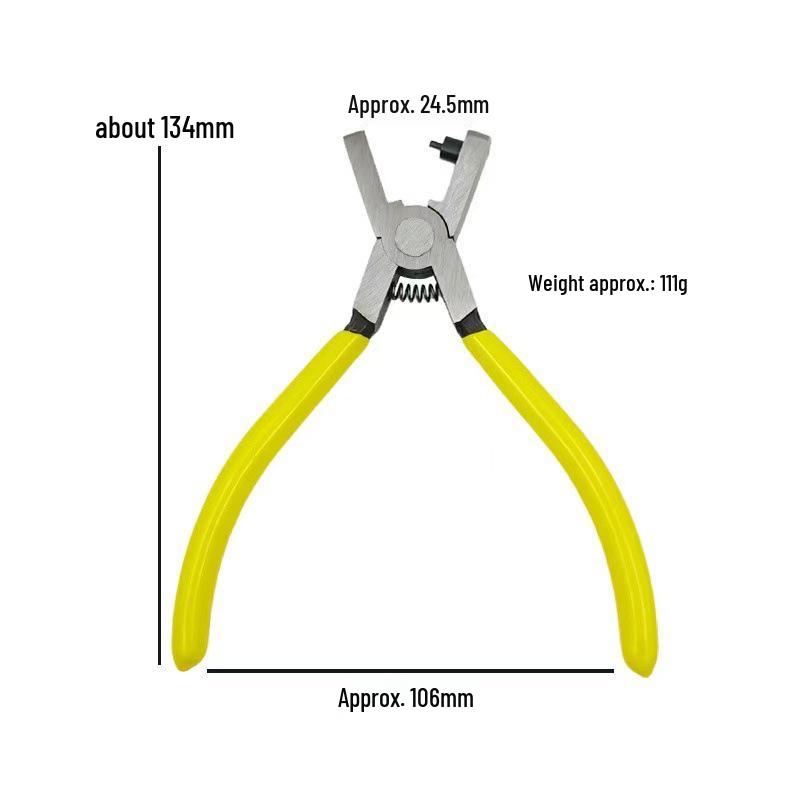 Multifunctional Leather Belt & Strap Hole Puncher, Labor-Saving DIY Craft Tool
