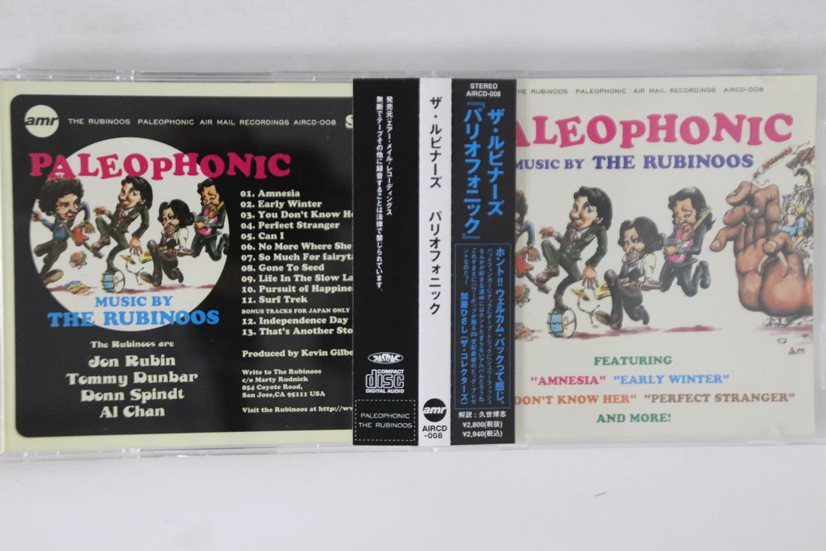 

CD RUBINOOS - Paleophonic AIRCD008 AIRMAIL RECORDS 1999 Japan Obi Rock Used