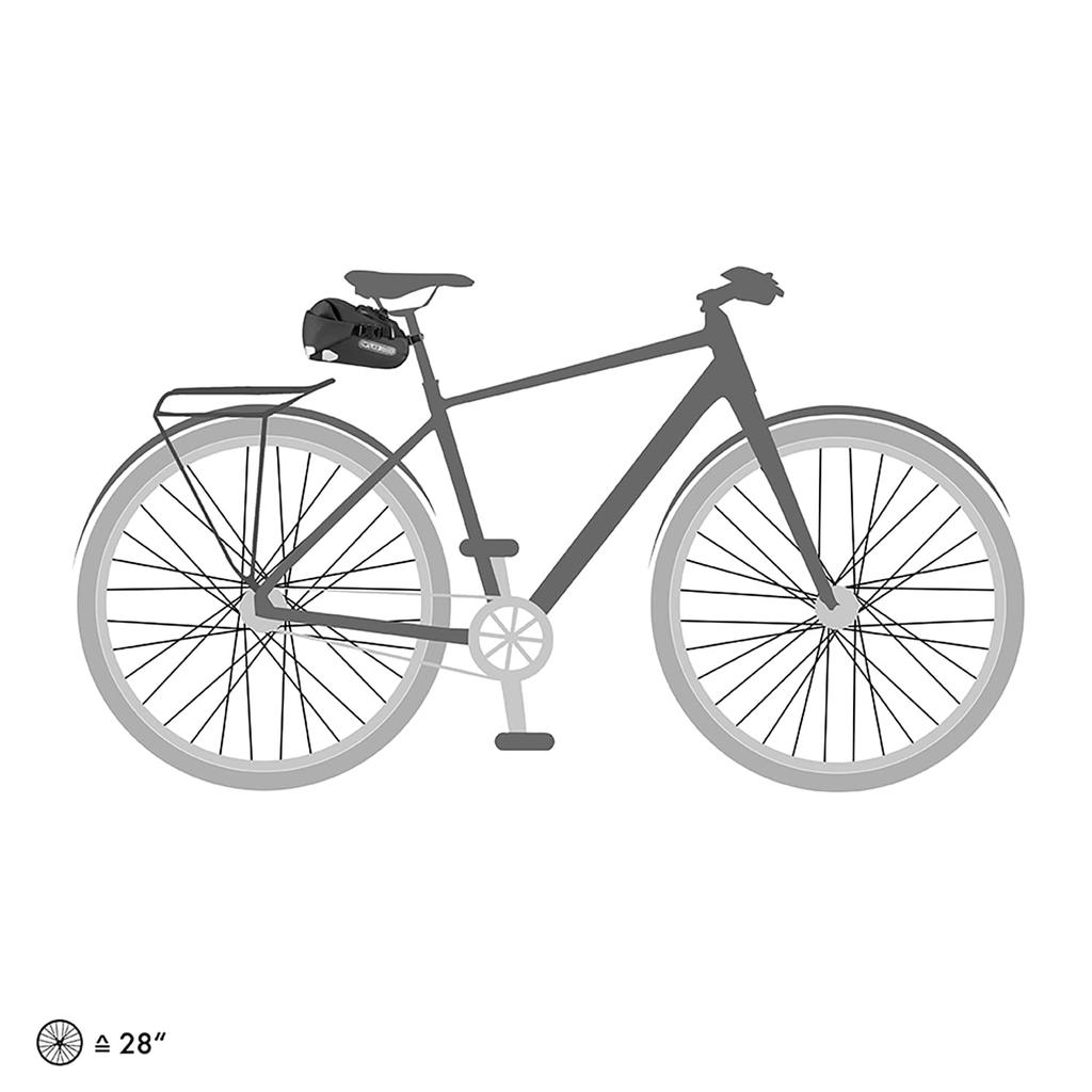 ORTLIEB sadelväska 2/1,6L svart matt