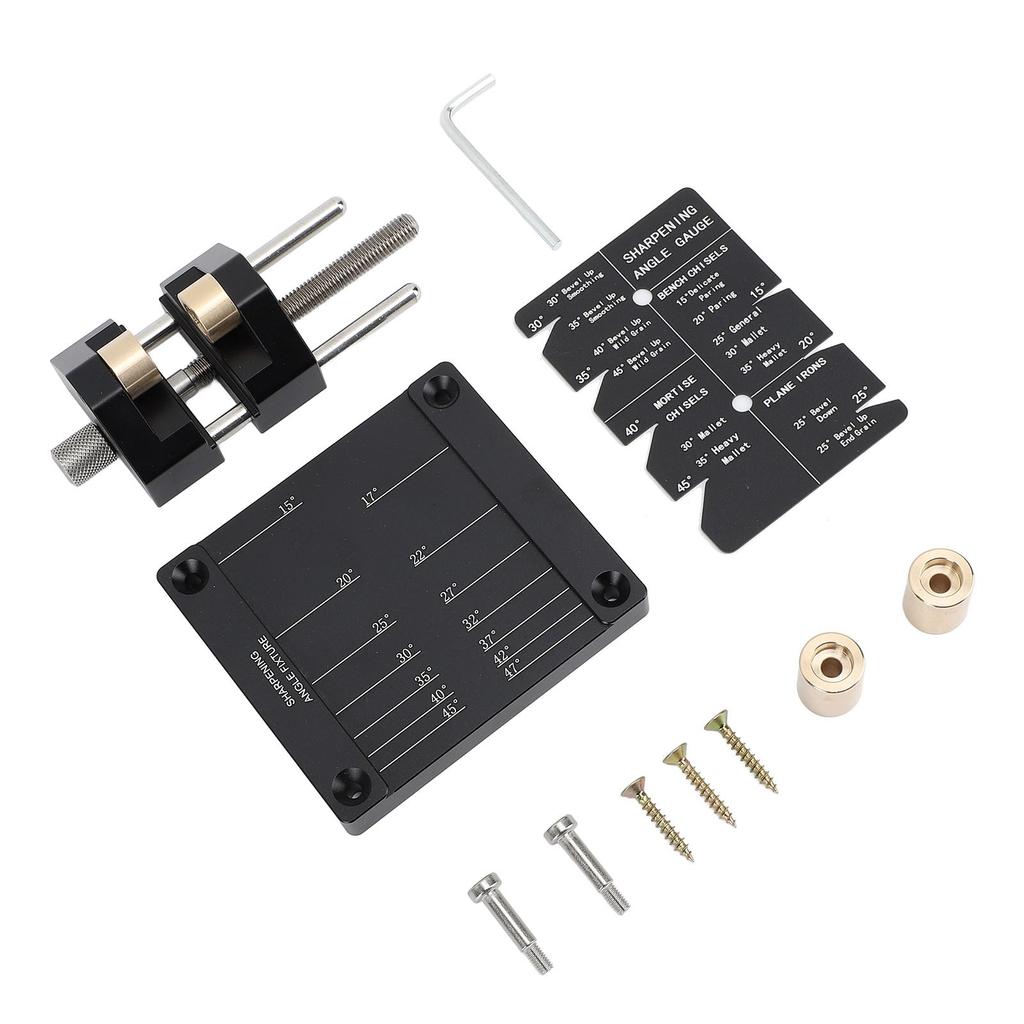 Honing Guide System Chisel Sharpening Kit for Woodworking Chisels and Planes Sharpening Angle