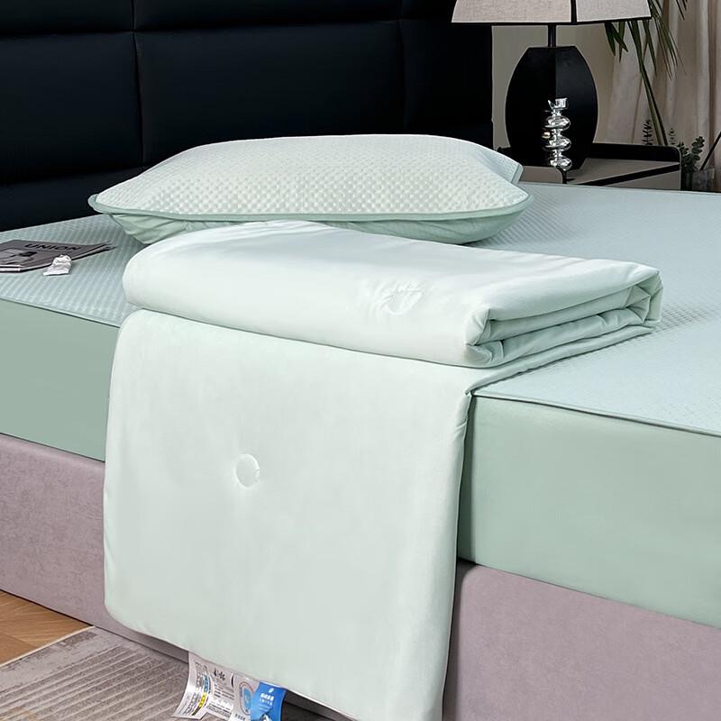 Yuanzu Ice Silk Cooling Summer Bedding Set
