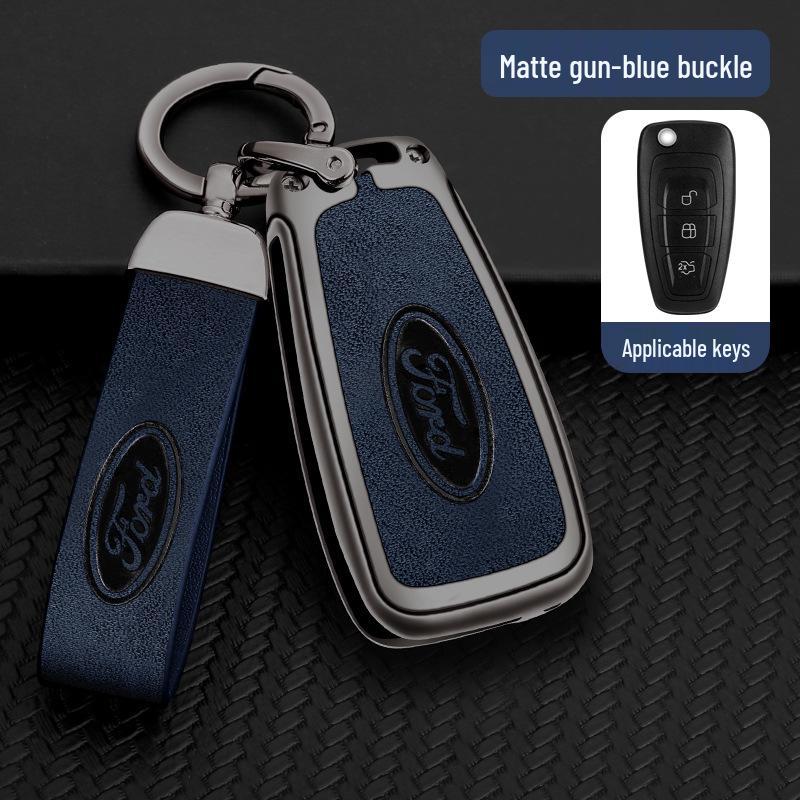 Ford Key Case Compatible with Mondeo, Edge, Explorer, Focus, EVOS, Escape