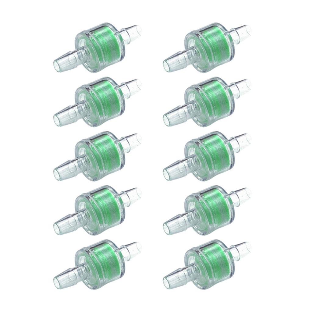 10PCS Fish Tanks Water Pump Check Valve Set NonReturn Aquarium Filter Tube Connectors Joint Check Valves for Fishtank