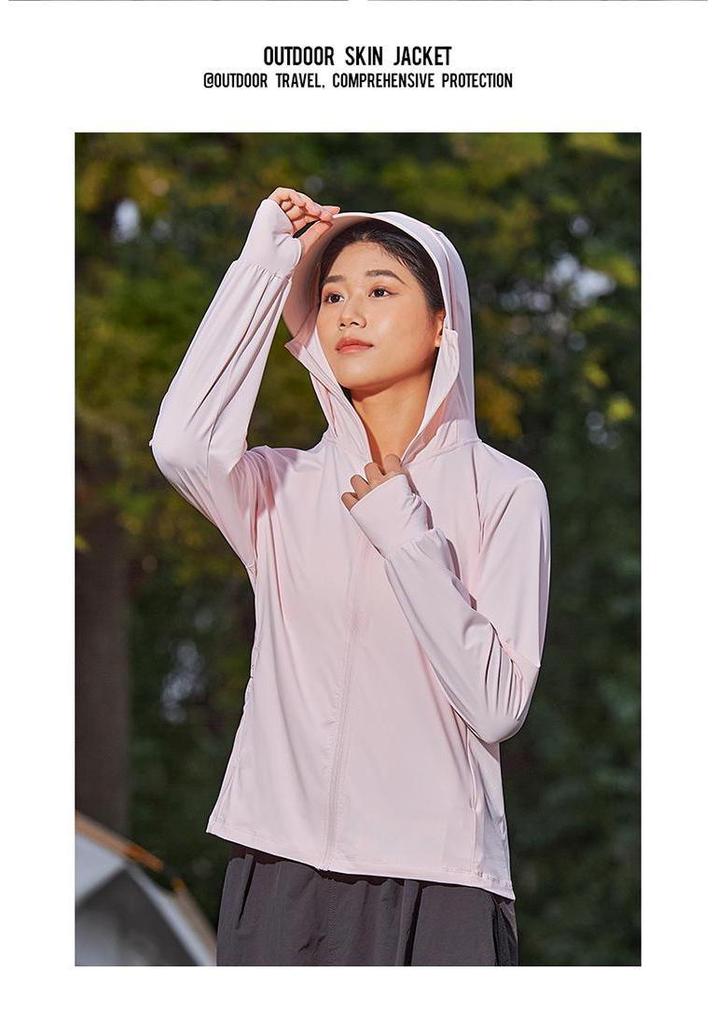 UPF50+ Ice Silk Sun Protection Clothing: Unisex Anti-UV Summer Wear for Outdoor Sports