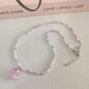 Unique Rainbow Bead Neckchains Adjustable Duck Pendant Choker Ornaments