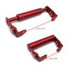 Motorcycle Handlebar Extender Clamp Frame Aluminum Extension Bracket Holder for Cellphone Speedometer with Screws