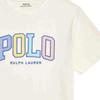 Polo Ralph Lauren Cotton Logo Crew Neck Short Sleeve T-Shirt Kids Tops Paper-White CWPOTSHY8021044-100