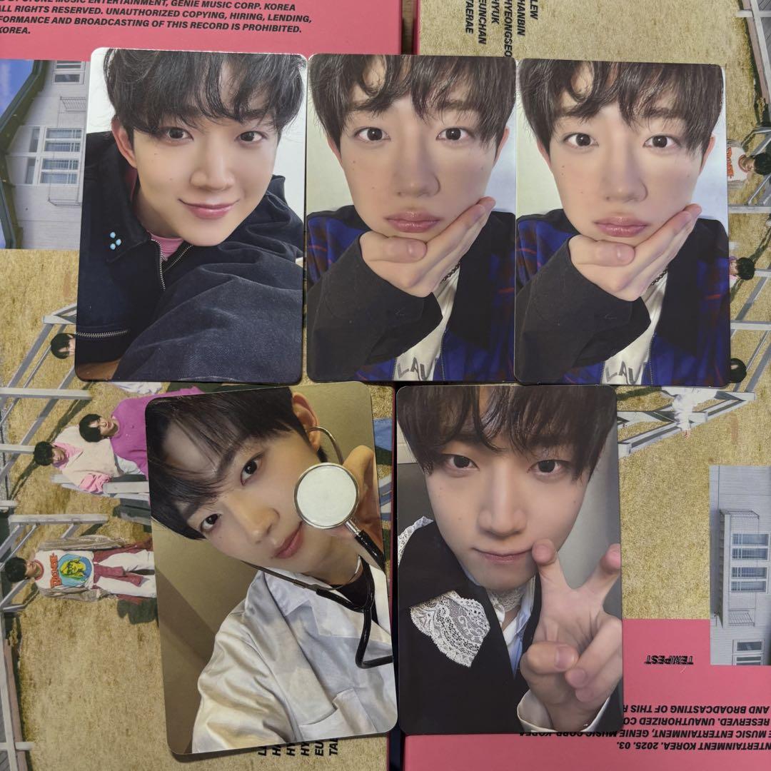 

[USED] TEMPEST Hyunseop trading card