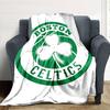 1pc Blanket - Boston Celtics logo  Print Design,Lightweight Blanket for Sofa,Bed- Soft &Warm,Gift for All Seasons