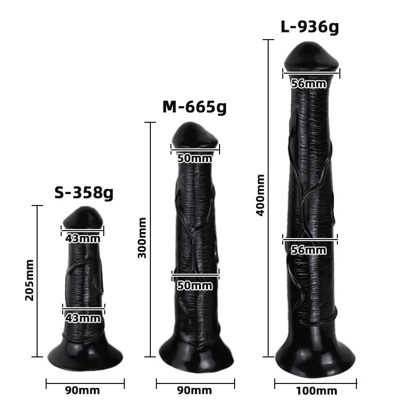 Extra Großer Analplug & Vaginalstimulator - Realistisches Lustgerät für Männer und Frauen