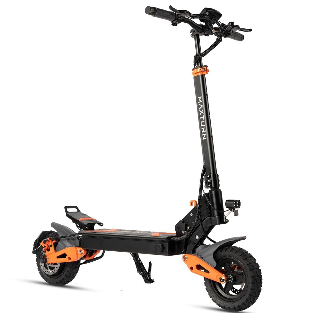 Electric Scooter Maxturn X1 10" Tire 1000W Motor Dual Disc Brakes 48V 15,6AH Foldable E- Scooter For Adult Max Laod 120kg