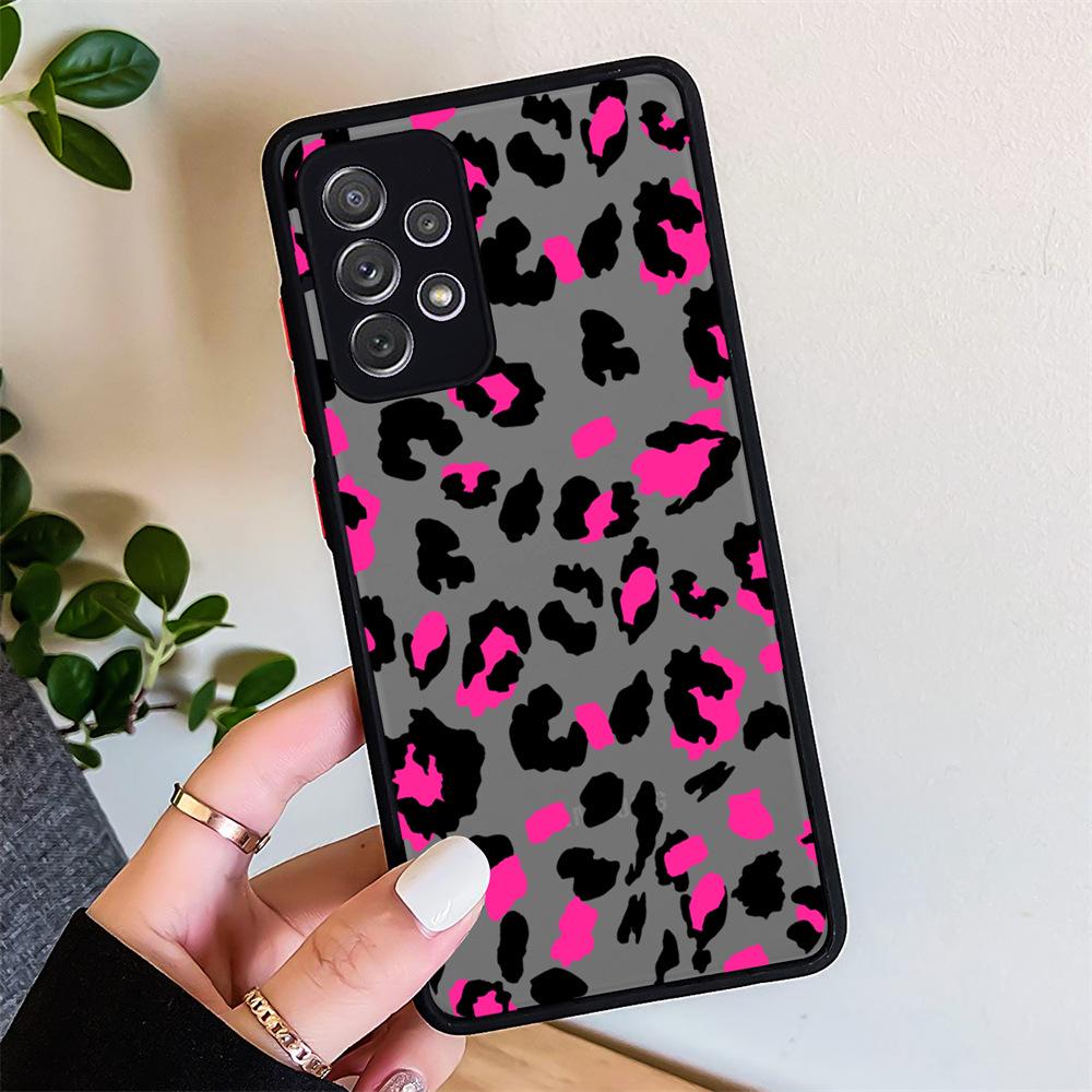 

Чехол с рисунком в виде леопардового сердца для Samsung Galaxy S24 для A13/S20FE - Skin Feel S24