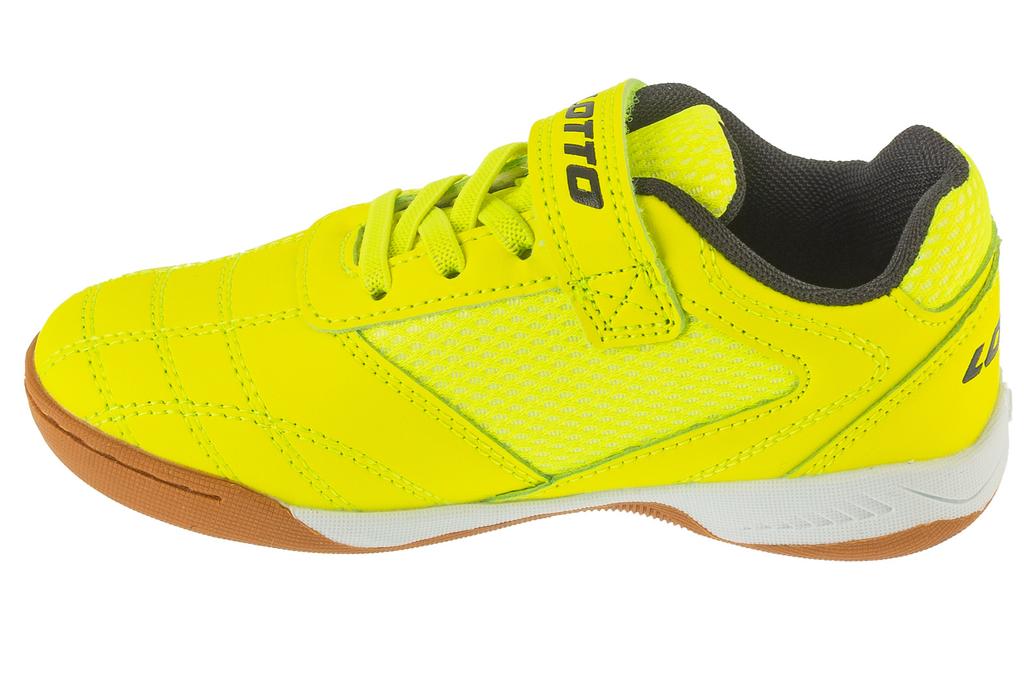 Lotto Pacer K, for Boy yellow Indoor football trainers