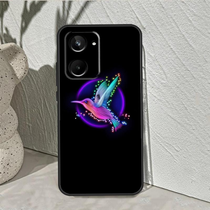Hummingbird For Realme 10 11 12 13 14 Pro Plus C55 C71 C75 C67 C63 C51 C61 C53 C35 C65 GT6 GT7 Pro Case