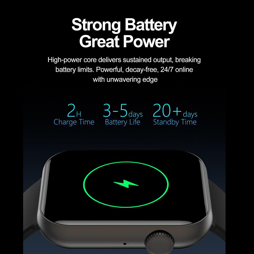 New Smart Watch For Unisex Full Touch Screen Bluetooth Call IP67Waterproof Sport Fitness Tracker Smartwatch for Android IOS
