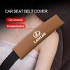 Car Seat Belt Cover Leather Shoulder Protection Cover For Lexus F SPORT ES RX NX LS UX LM LX GX LC RZ IS CT GS RC HS SC TX LBX