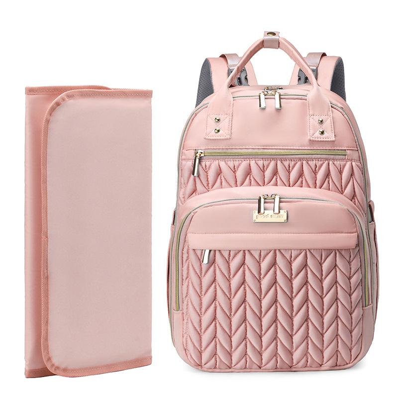 Mommy Bag, Ladies' Mother and Baby Bag, Backpack, Backpack, Backpack, Large Capacity, Lightweight, Fashionable and Lightweight for Travel