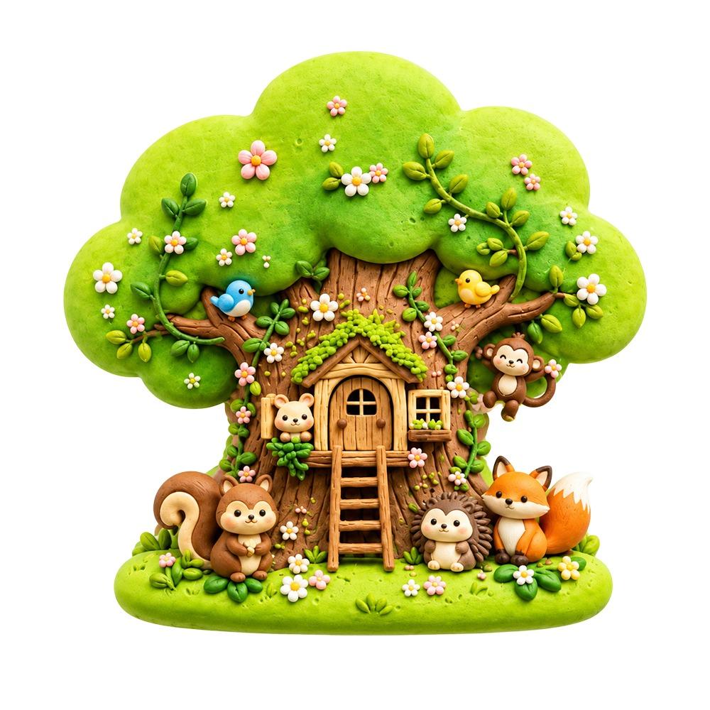 3D Relief Refrigerator Magnet Cute Theme 3D Refrigerator Stickers Kitchen Decor