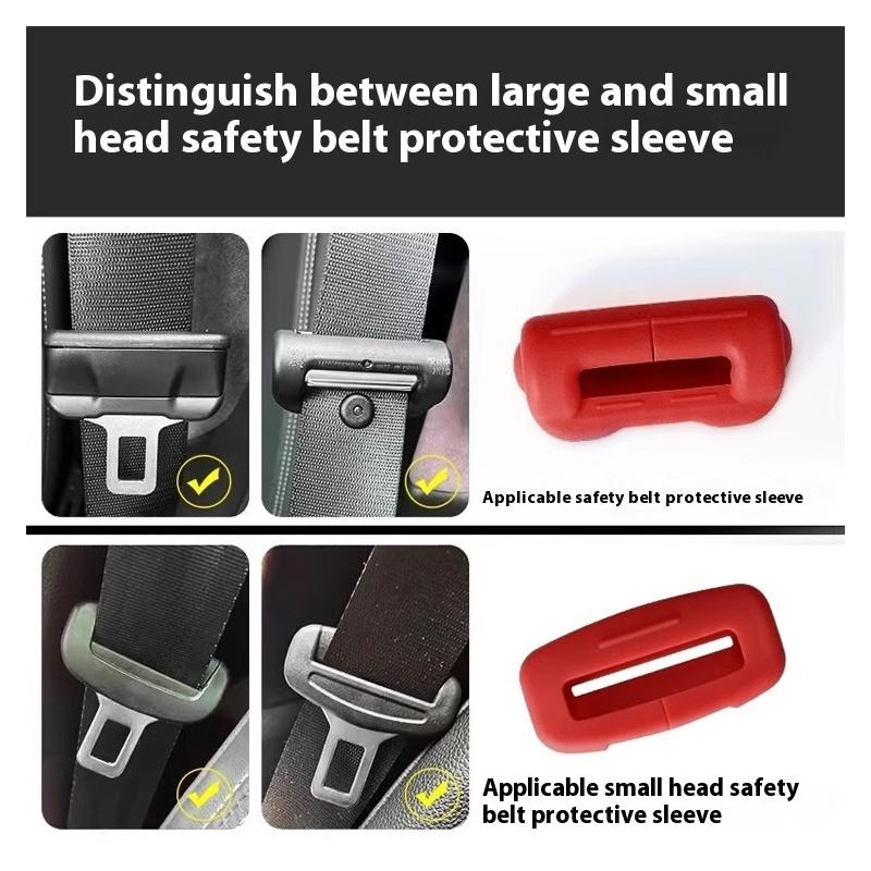 For BMW 5 Series i5 24-25 Seat belt buckle cover Silicone CasePlug Anti scratch Case Car interior accessories
