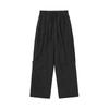TEMPUS STUDIO Side Zipper Jogger Pants [Black]