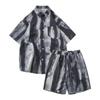 Short-sleeved Shirt Men's Beach Summer Casual Handsome Loose High-end Top Outfit Hombre Elegante Casual Menswear Brand