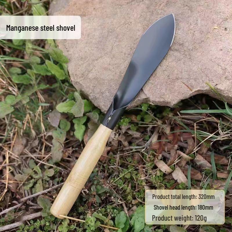Manganese Steel Small Shovel for Weeding, Planting, and Gardening