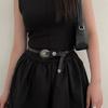 Vintage Buckle Belt Women Waist Belt Bohemian Waistband Pants Belt Accessories