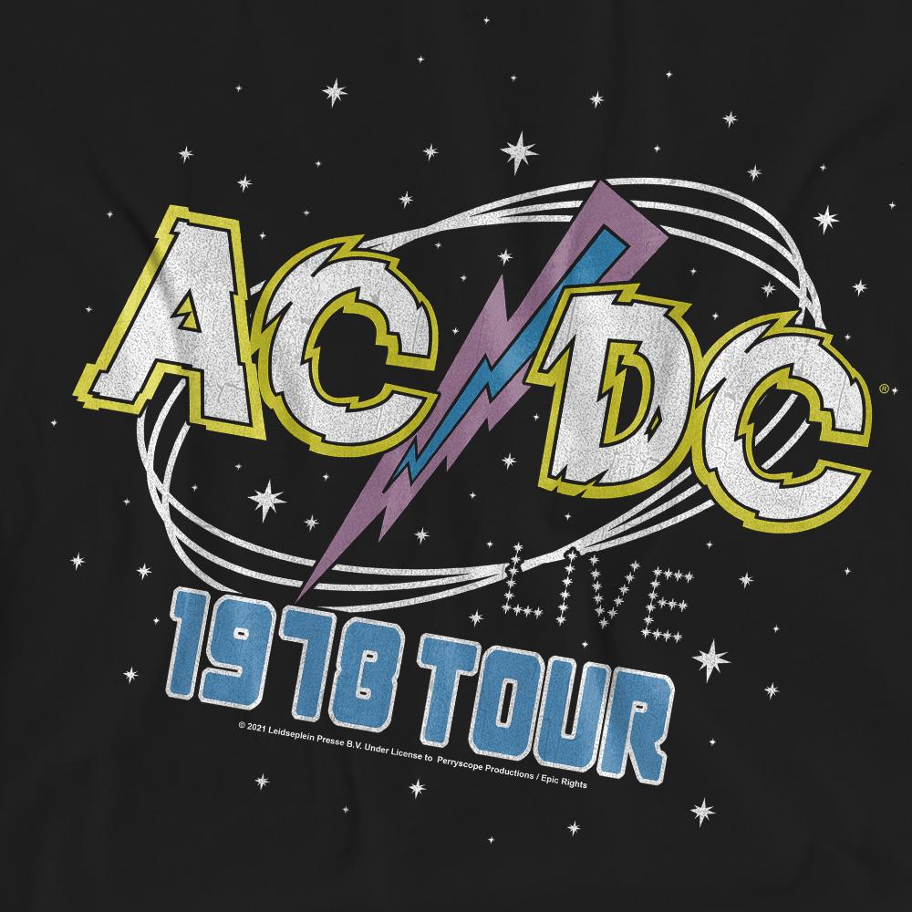 AC/DC Unisex Adult Live T-Shirt